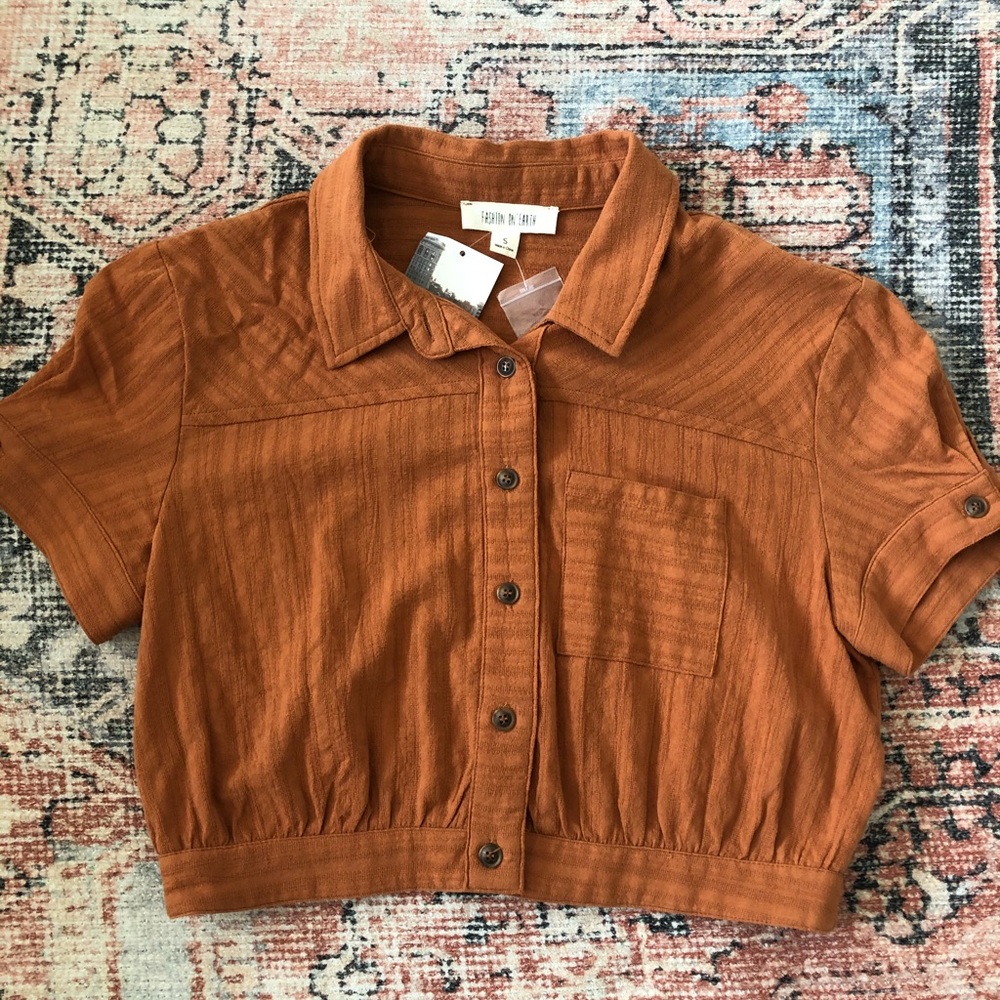 Button-down top
